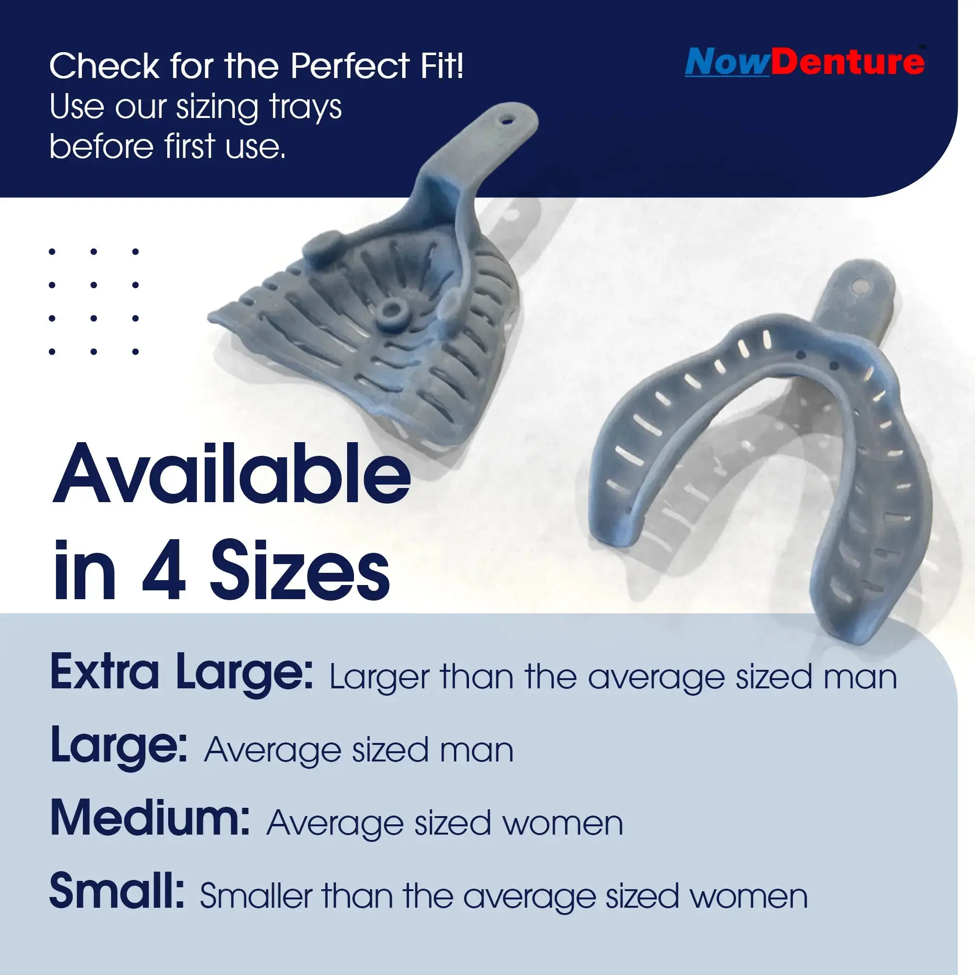 Heat and Fit™ NowDenture™ – Immediate Dentures by Mail – Fully Assembled and Ready to Use in Minutes! Exclusively from Denture Rescue. - Image 3